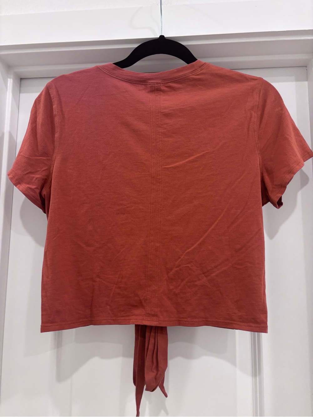 lululemon front tie crop